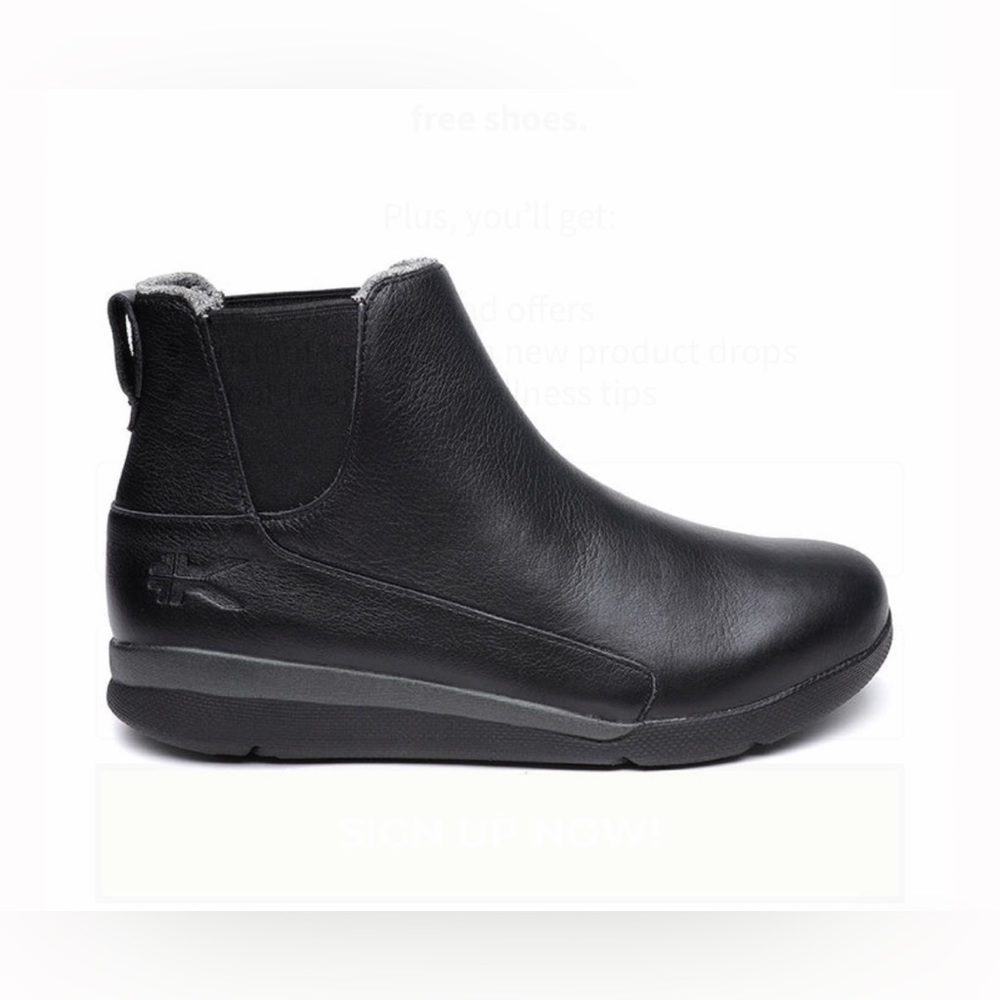 KURU ‘Luna’ Leather Chelsea Boot Women’s Size 9.5